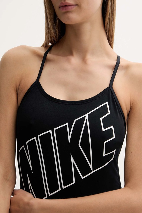 Nike costum de baie dintr-o bucată negru NESSF019