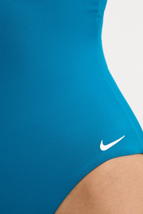 Nike strój kąpielowy jednoczęściowy damski NESSF232 turkusowy