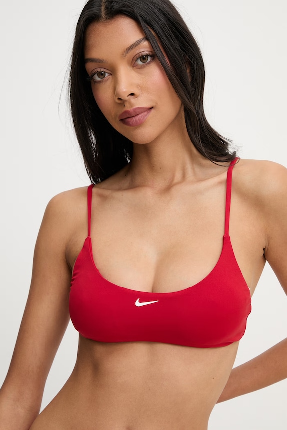 Nike strój kąpielowy dwuczęściowy damski NESSF243 czerwony SS26