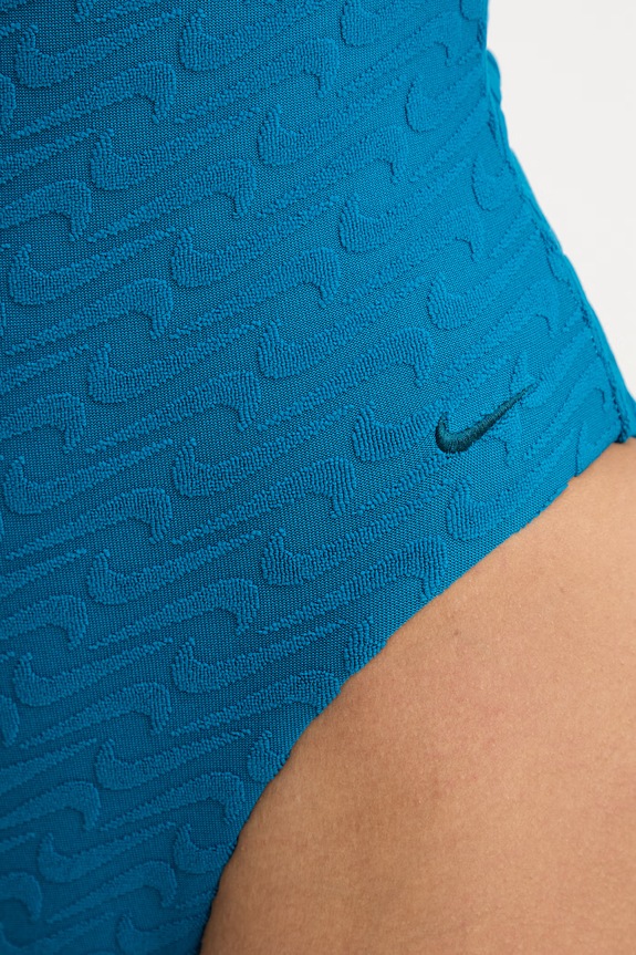 Nike strój kąpielowy jednoczęściowy damski NESSF252 niebieski