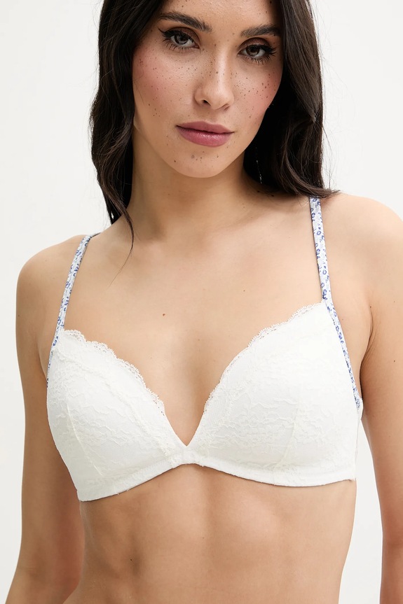 Podprsenka women'secret bez kostíc biela 5669030