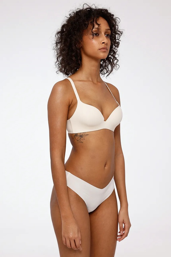 Σουτιέν GOD SAVE QUEENS TEARDROP BRA GSQ.135.116 λευκό SS25