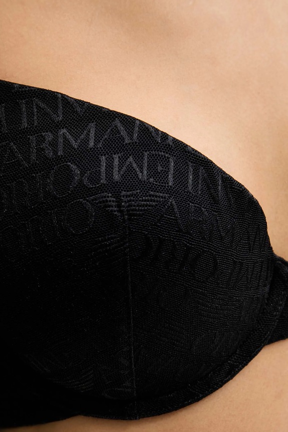 Emporio Armani Underwear biustonosz EW000445.AF10880 czarny SS25