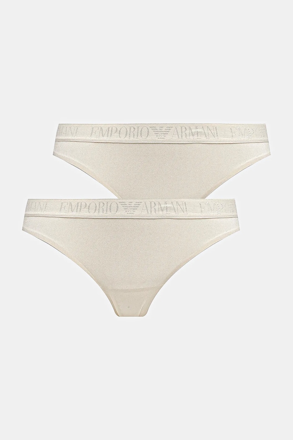 Nohavičky Emporio Armani Underwear 2-pak nohavičky béžová EW000404.AF10891