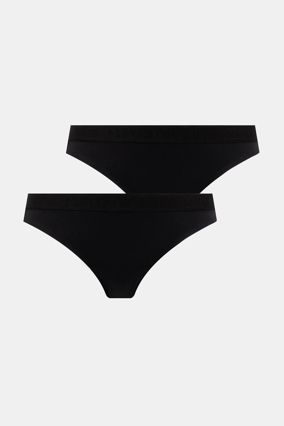 Kalhotky Emporio Armani Underwear 2-pack kalhotky černá EW000404.AF10891
