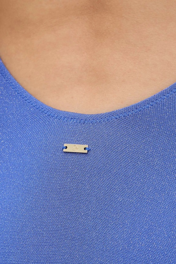 Ολόσωμο μαγιό United Colors of Benetton μωβ 36WR5I01P