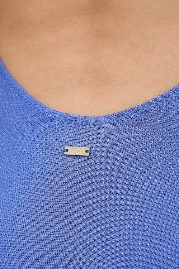 Ολόσωμο μαγιό United Colors of Benetton μωβ 36WR5I01P