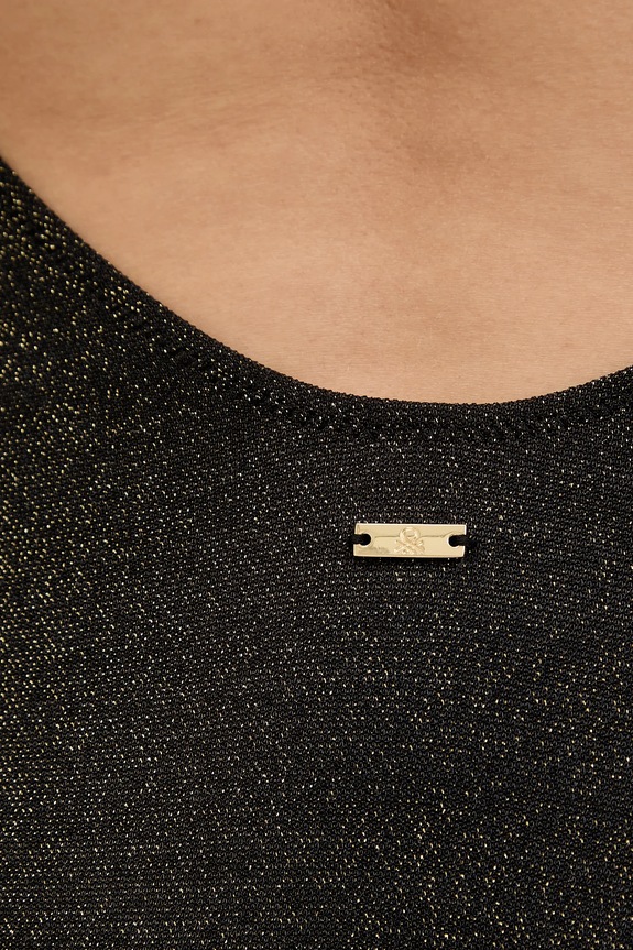 Ολόσωμο μαγιό United Colors of Benetton μαύρο 36WR5I01P