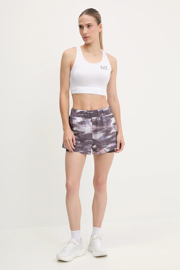 Sportski grudnjak EA7 Emporio Armani 8NTH55.TJGBZ bijela SS25
