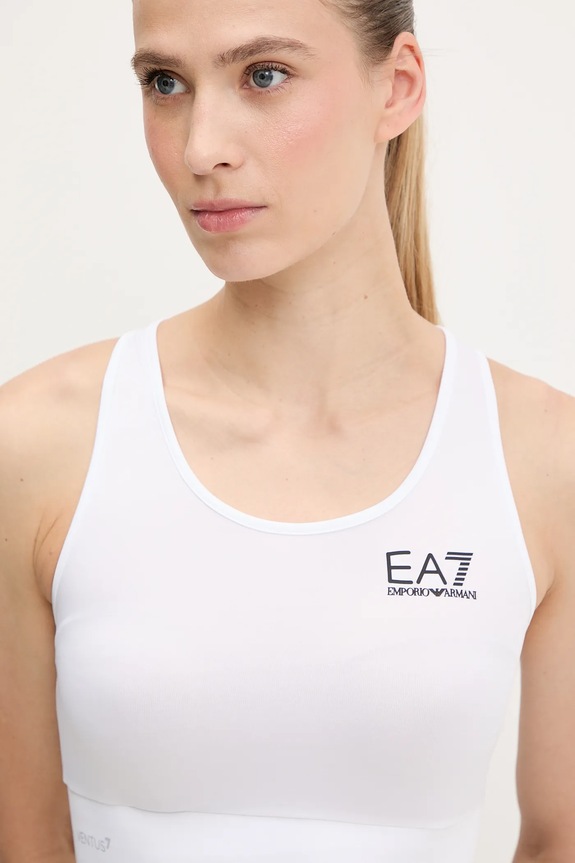 Sportski grudnjak EA7 Emporio Armani bijela 8NTH55.TJGBZ