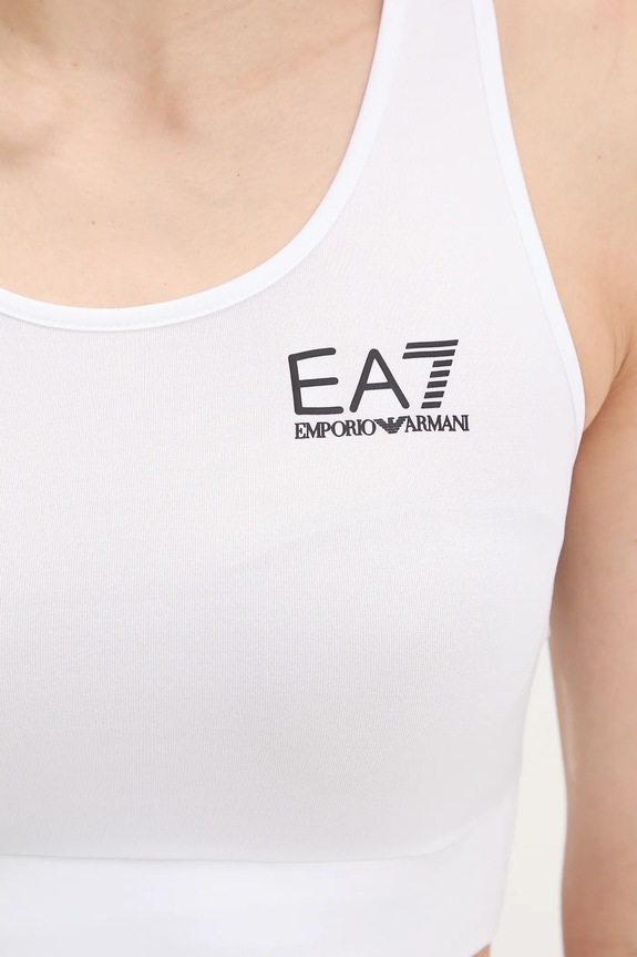 Sportski grudnjak EA7 Emporio Armani 8NTH55.TJGBZ bijela