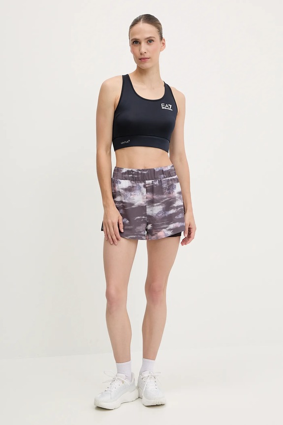 Športová podprsenka EA7 Emporio Armani 8NTH55.TJGBZ tmavomodrá SS25