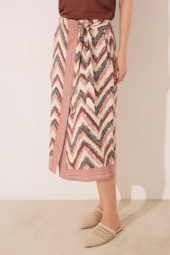 Παρεό women'secret 3709672 καφέ SS25