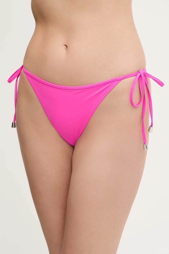 Μαγιό σλιπ μπικίνι PLEIN SPORT κάτω μέρος ροζ PS25WBT01