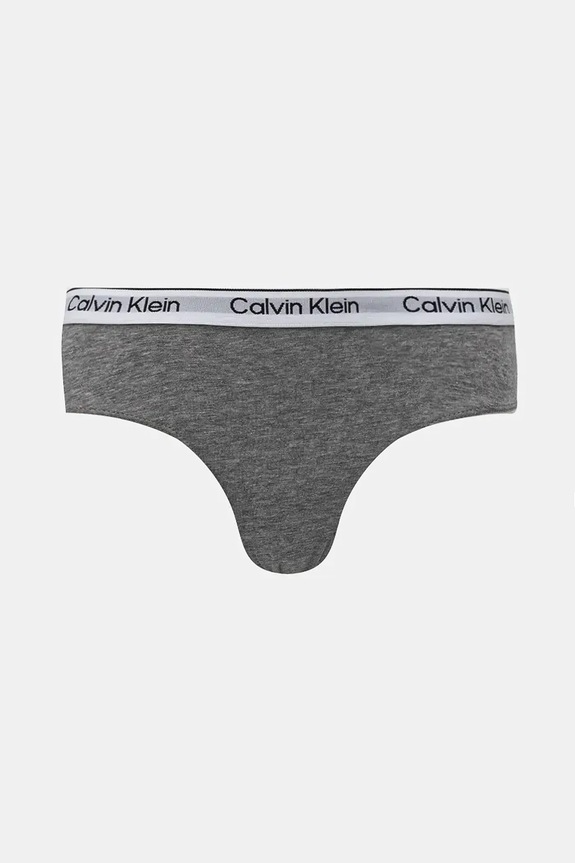 Calvin Klein Underwear figi dziecięce 2-pack G80G800726.PPYA szary SS25