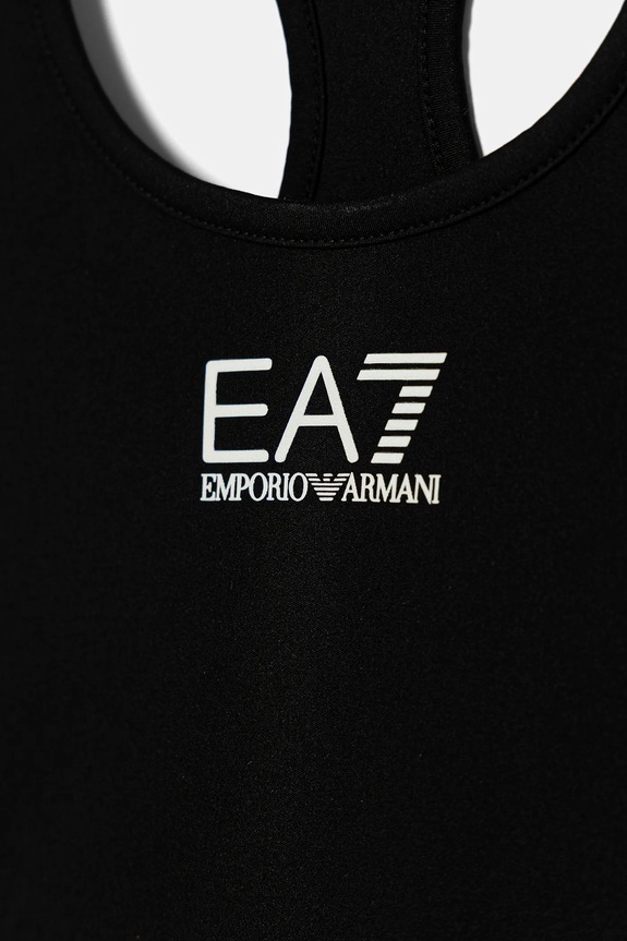 Djevojčice Dječji sportski grudnjak EA7 Emporio Armani 7G000033.AF12625 crna