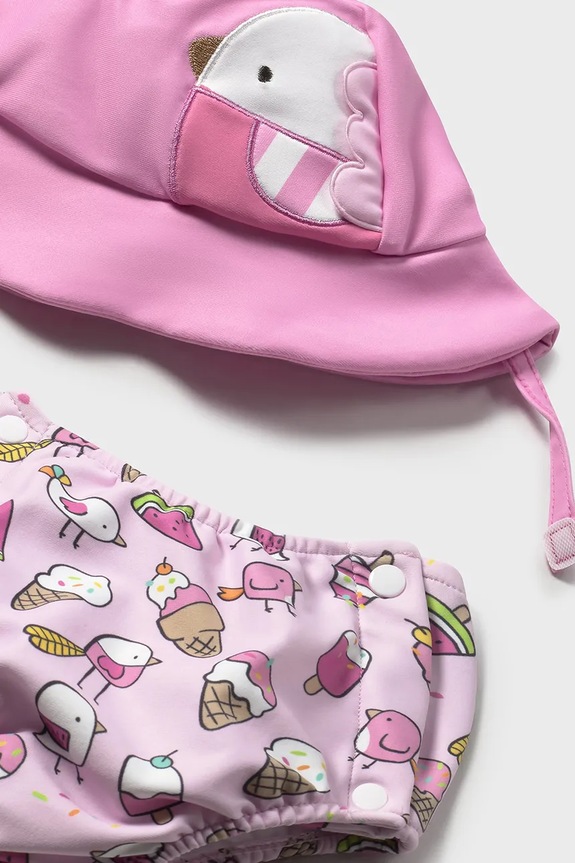 Lány Mayoral Newborn baba úszónadrág 1620.G.1R.Newborn.PPYH rózsaszín