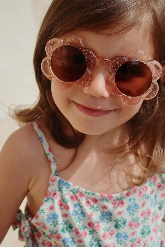 Lány Konges Sløjd egyrészes gyerek fürdőruha EDITH SWIMSUIT GRS KS102686 zöld