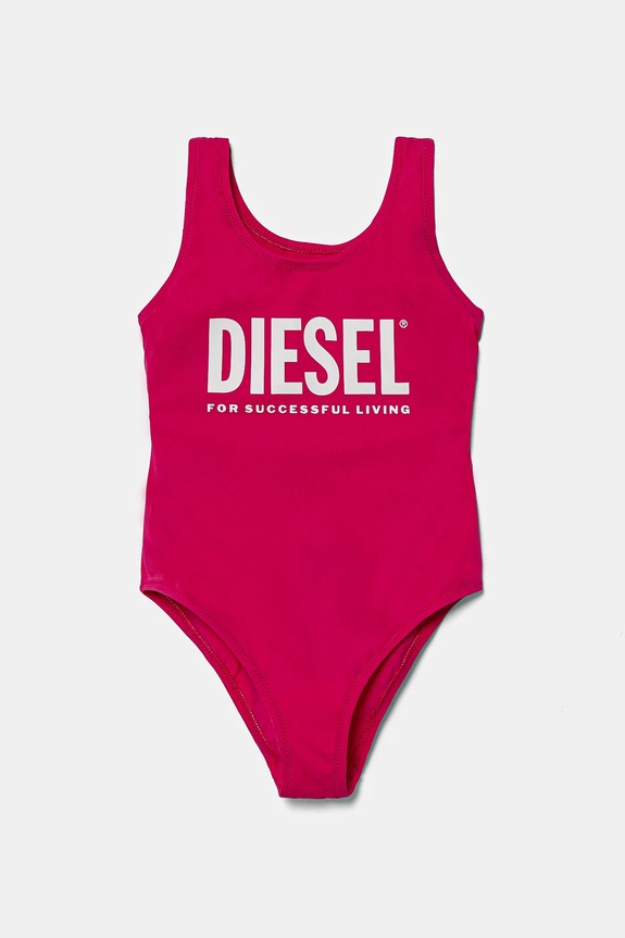 Diesel egyrészes gyerek fürdőruha MIATIS SWIMSUIT melltartó merevítő nélkül rózsaszín J02296