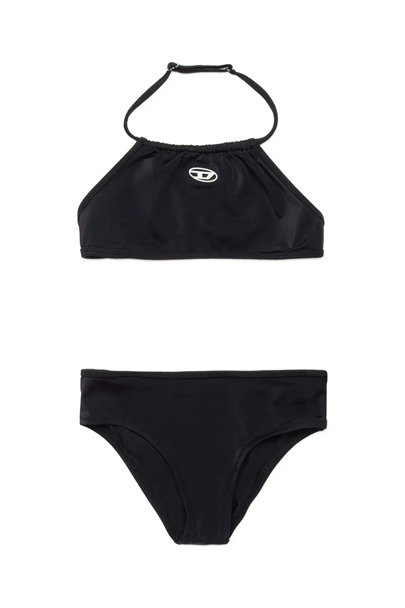 Diesel dwuczęściowy strój kąpielowy dziecięcy MLEAX SWIMSUIT komplet czarny J02299