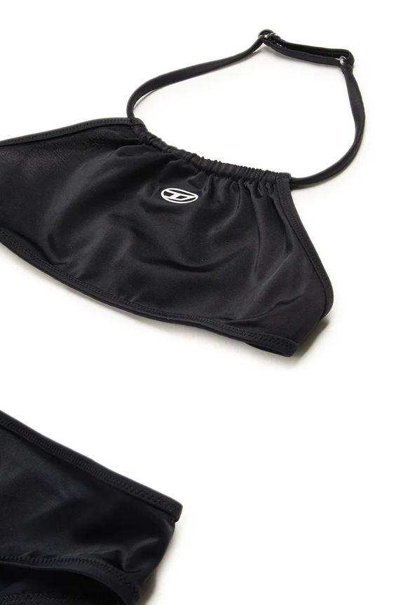 Dziewczynka Diesel dwuczęściowy strój kąpielowy dziecięcy MLEAX SWIMSUIT J02299 czarny