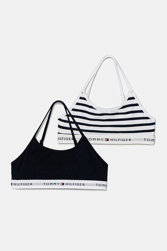 Tommy Hilfiger biustonosz dziecięcy miękka granatowy UG0UG00755.PPYA