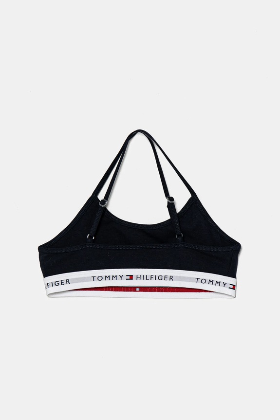 Tommy Hilfiger biustonosz dziecięcy granatowy UG0UG00755.PPYA