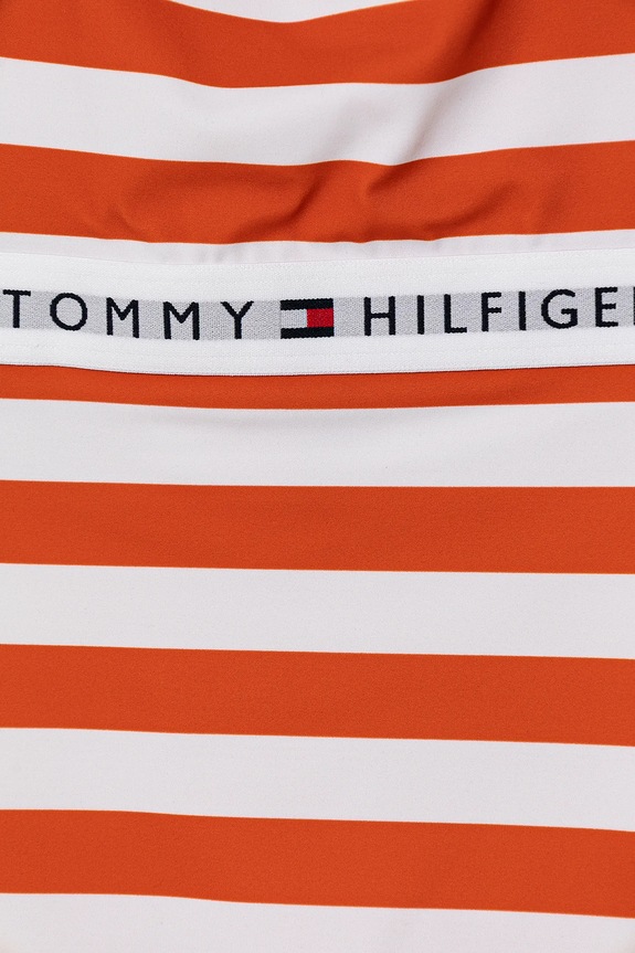 Lány Tommy Hilfiger egyrészes gyerek fürdőruha UG0UG00790.PPYA narancssárga