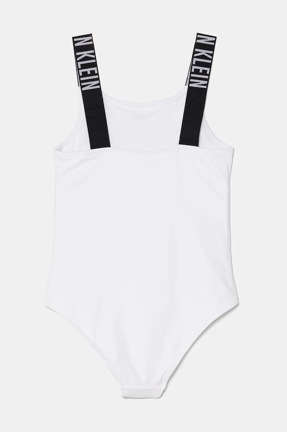Calvin Klein Jeans costum de baie dintr-o bucată pentru copii KY0KY00098.PPYA alb SS25