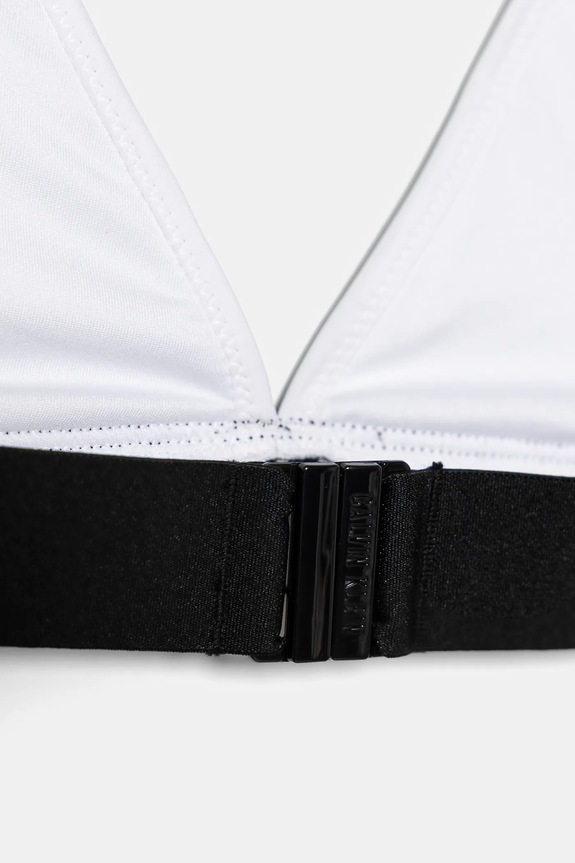Calvin Klein Jeans dwuczęściowy strój kąpielowy dziecięcy biały KY0KY00090.PPYA