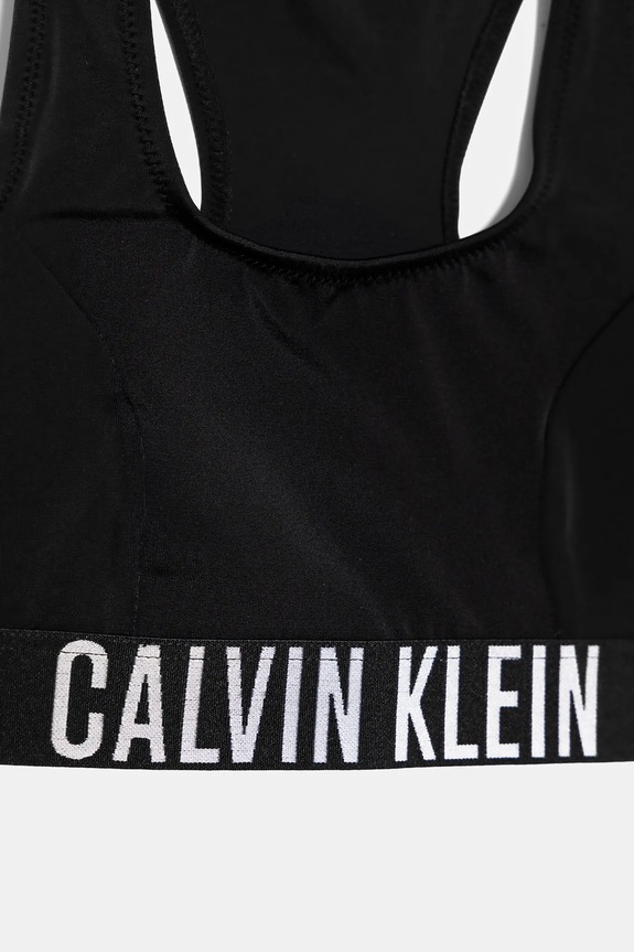 Calvin Klein Jeans dwuczęściowy strój kąpielowy dziecięcy czarny KY0KY00091.PPYA