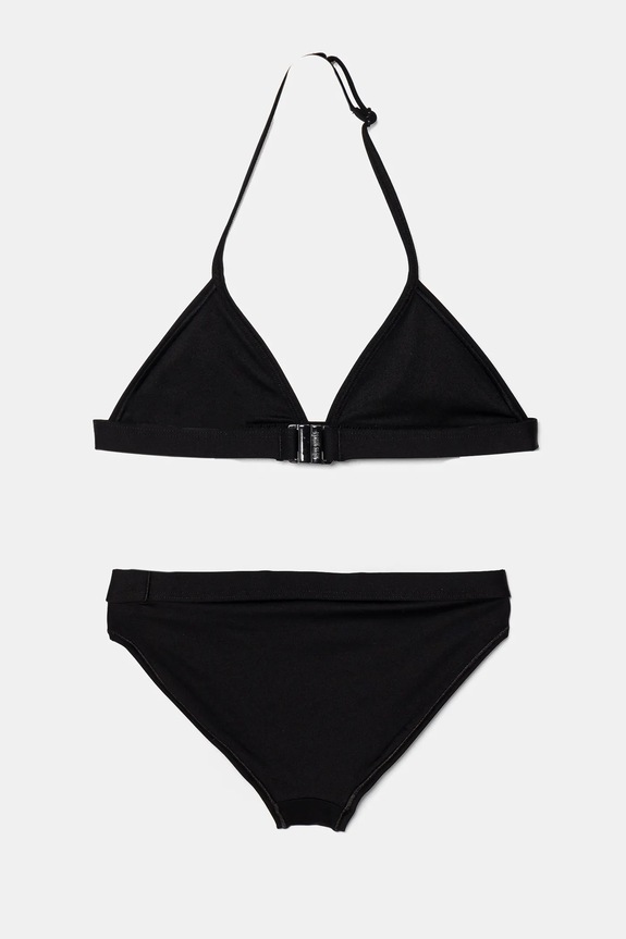 Calvin Klein Jeans dwuczęściowy strój kąpielowy KY0KY00092.PPYA czarny SS25