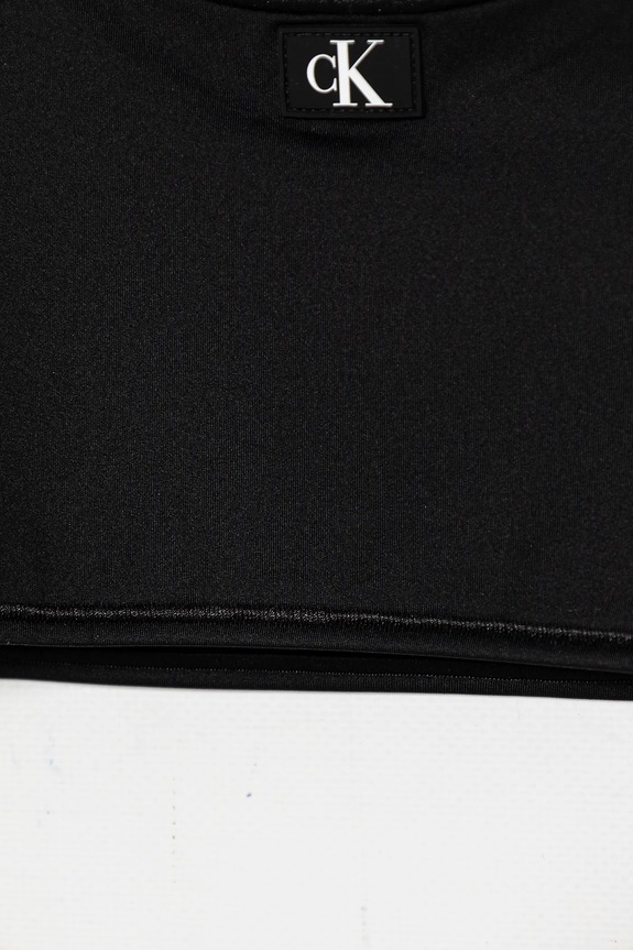 Dziewczynka Calvin Klein Jeans dwuczęściowy strój kąpielowy KY0KY00093.PPYA czarny
