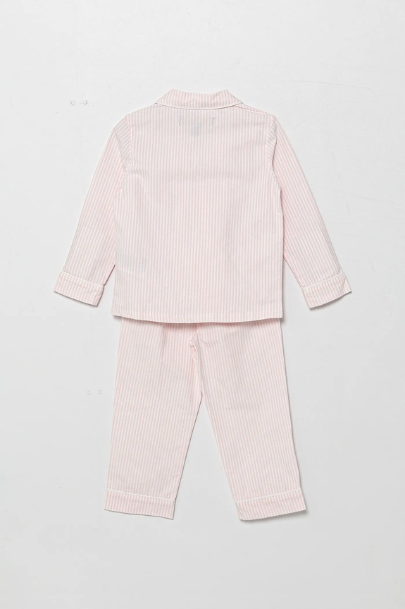 Polo Ralph Lauren piżama bawełniana dziecięca 2-pack 3P0198 różowy SS25