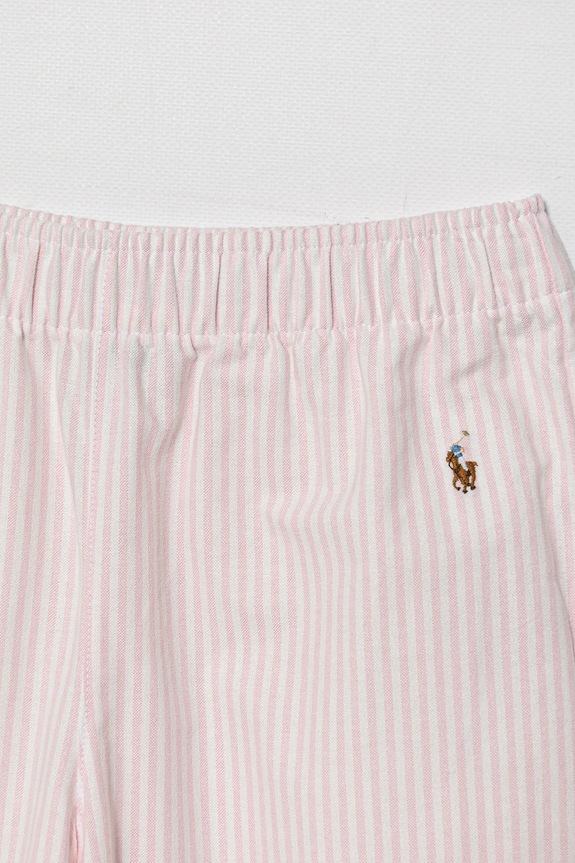 Dziewczynka Polo Ralph Lauren piżama bawełniana dziecięca 2-pack 4P0198 różowy