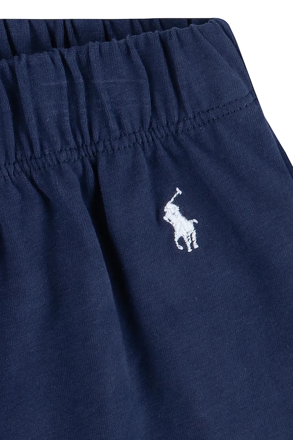 Detské bavlnené pyžamo Polo Ralph Lauren 4P0241 tmavomodrá
