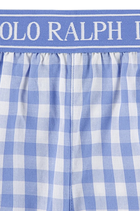 Παιδικές βαμβακερές πιτζάμες Polo Ralph Lauren λευκό 3P0271