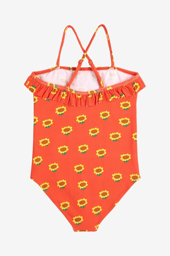 Lány Bobo Choses egyrészes gyerek fürdőruha Sunflower 125AC114 narancssárga