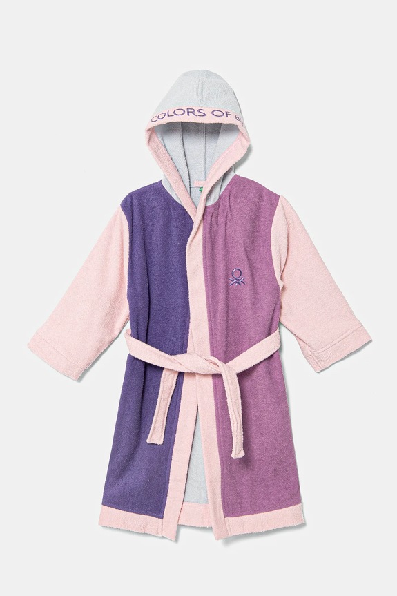 United Colors of Benetton accapatoio di cotone bambino/a rosa 6ORD0800M.G.G.Seasonal