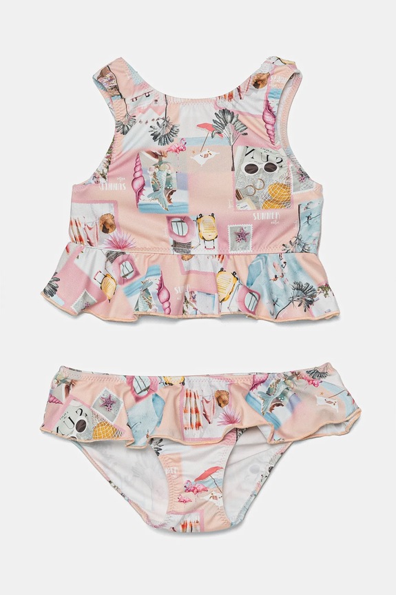 Kupaći kostim za bebe Jamiks BLAMY BLAMY.Stroj.ka.JLH097.G narančasta SS25