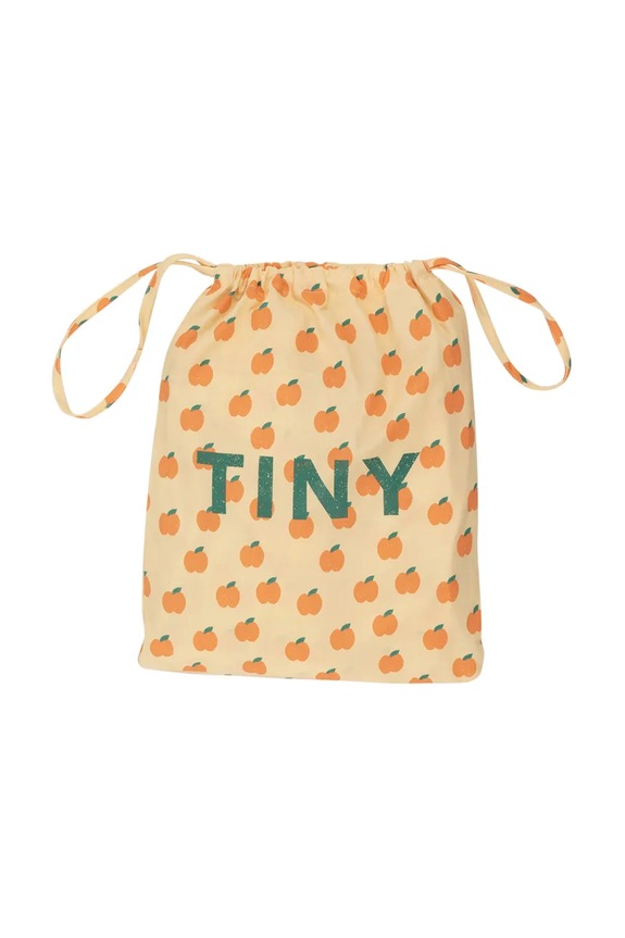 Tinycottons pigama in lana bambino APPLES SET SS25.349 giallo SS25