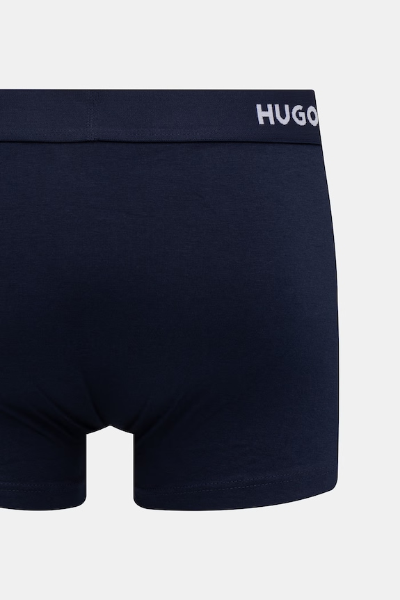 HUGO boxeri pentru bărbați, din bumbac cu elastan TRIPLET DESIGN pachet de 3 50532550