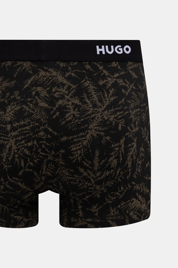HUGO boxerky pánske bavlnené s elastanom TRIPLET DESIGN 3-pak 50532550