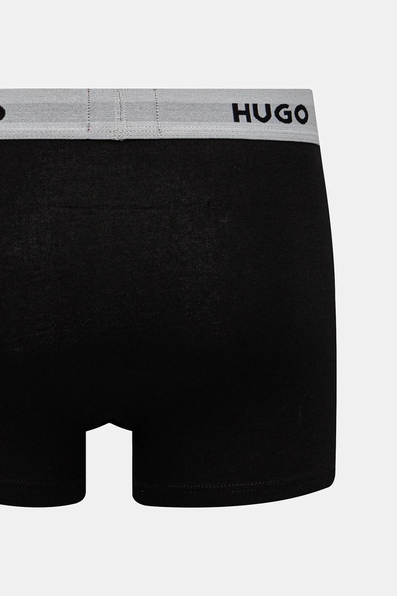 HUGO bokserki męskie bawełniane z elastanem TRUNK TRIPLET PACK 3-pack 50532611