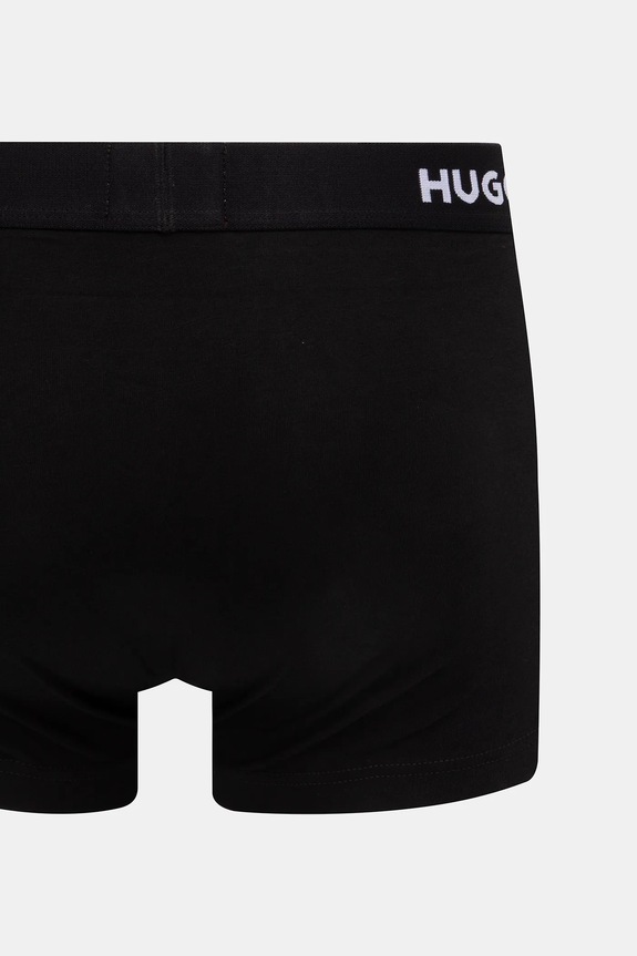 HUGO boxerky pánske bavlnené s elastanom TRUNK TRIPLET PACK 3-pack 50532611