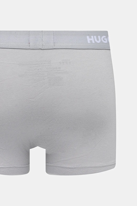 HUGO boxerky pánske bavlnené s elastanom TRUNK TRIPLET PACK 3-pak 50532611