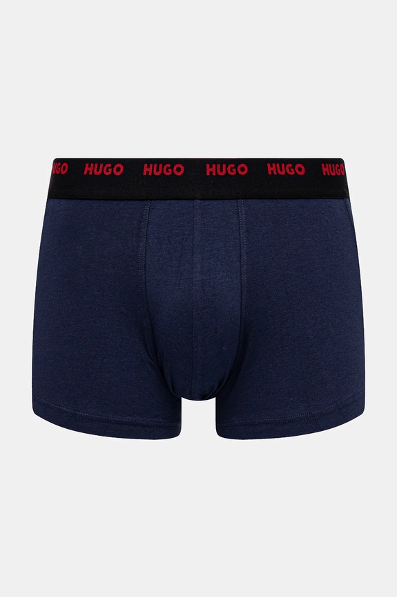 HUGO boxerky pánske TRUNK FIVE PACK 5-pak 50532619 tmavomodrá SS26