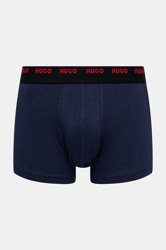 HUGO boxerky pánske TRUNK FIVE PACK 5-pak 50532619 tmavomodrá SS26