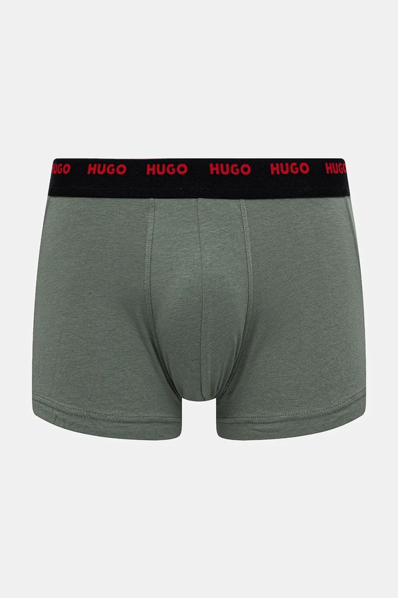 Oblečenie HUGO boxerky pánske TRUNK FIVE PACK 5-pak 50532619 tmavomodrá