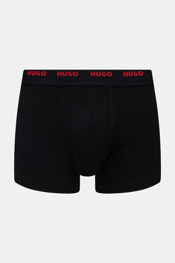 HUGO bokserki męskie TRUNK FIVE PACK 5-pack 50532619 czarny SS26